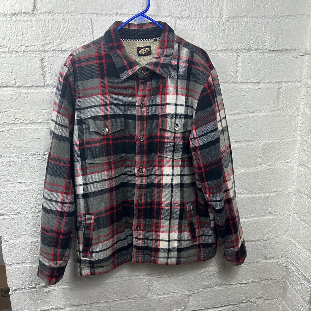 VANS Sherpa Lined Plaid Men’s Jacket